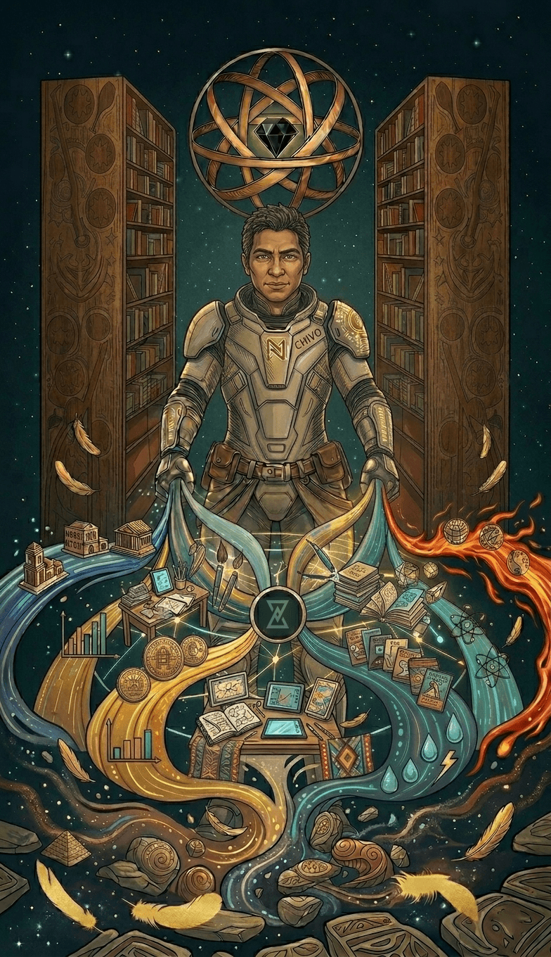 Ilustración de un tripulante de Nigma Force