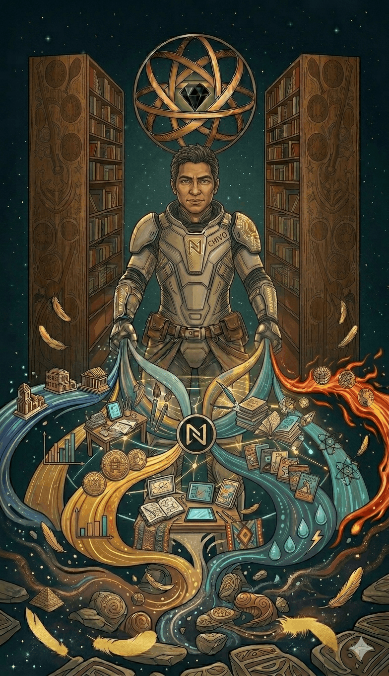 Ilustración de un tripulante de Nigma Force
